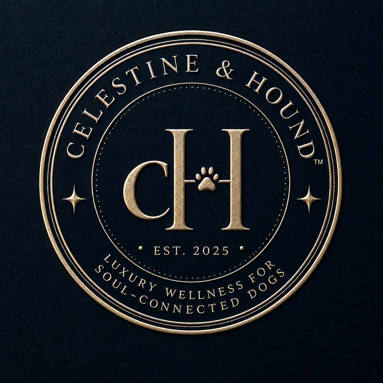 Celestine and Hound Heritage Seal